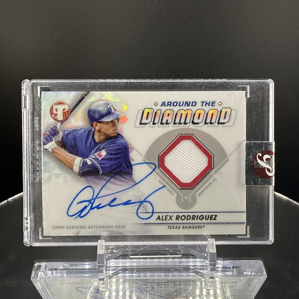 ALEX RODRIGUEZ 2023 Topps Pristine Auto Jersey Patch Around the Diamond Sealed